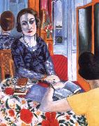 Henri Matisse Baroness portrait oil painting reproduction
